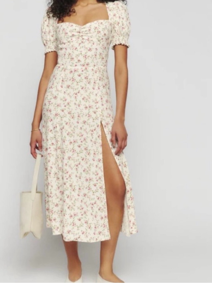 Reformation Boheme Floral Dress
